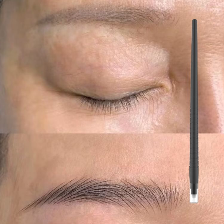 Nami Matte Black Disposable Microblading Pen – 18U / 0.16mm