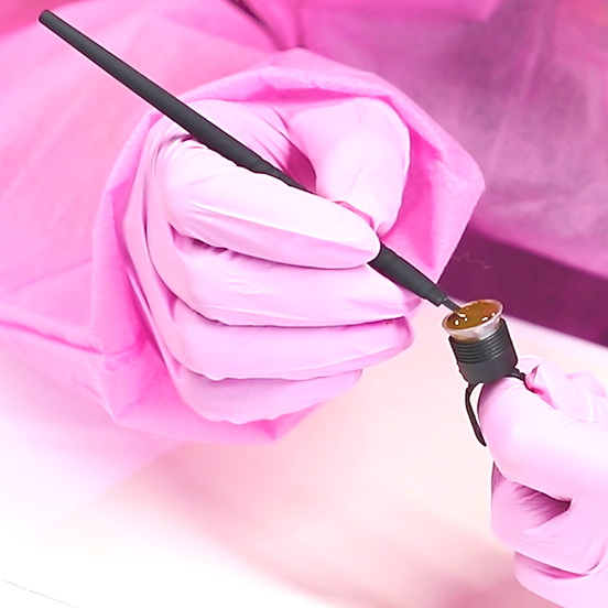 Nami Matte Black Disposable Microblading Pen – 18U / 0.16mm