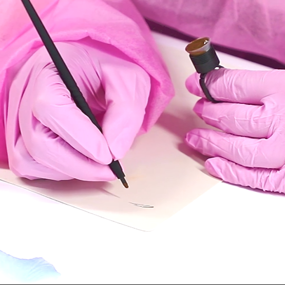 Nami Matte Black Disposable Microblading Pen – 18U / 0.16mm