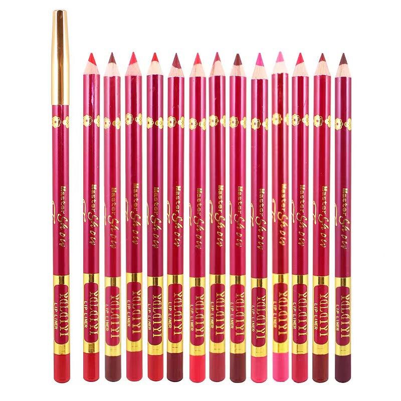 YALAIYI Waterproof Matte Lip Liner Pencil – Long-Lasting, Smudge-Proof & Multi-Use