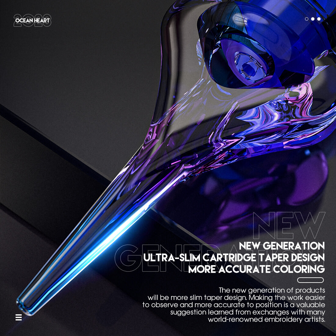 Mast Ocean Heart PMU Cartridges Needles – Box of 20