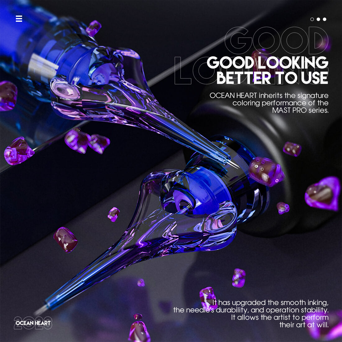 Mast Ocean Heart PMU Cartridges Needles – Box of 20