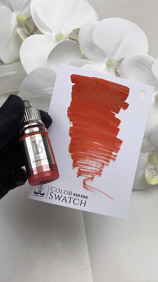 Orange Pink – Powder Hybrid Liquid PMU Pigment
