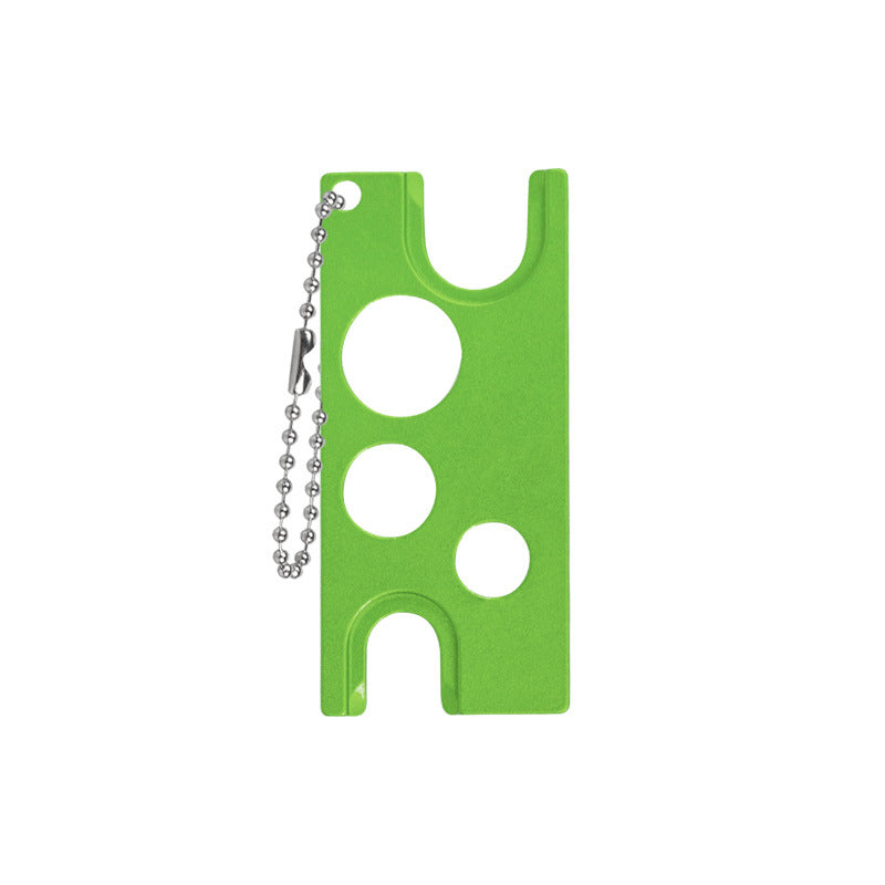 Multi-Functional Essential Oil Bottle Opener Keychain - 10 PIECES