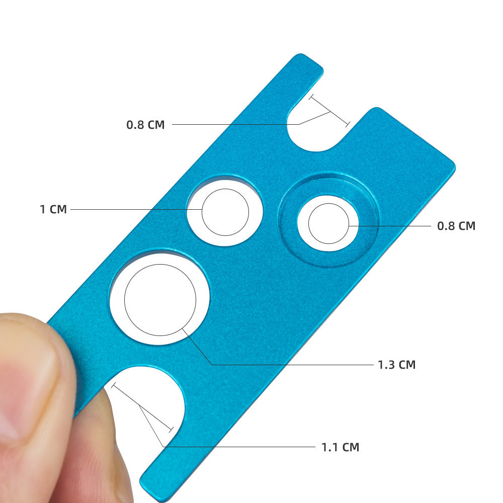 Multi-Functional Essential Oil Bottle Opener Keychain - 10 PIECES