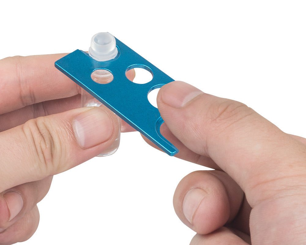 Multi-Functional Essential Oil Bottle Opener Keychain - 10 PIECES