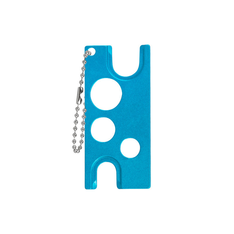 Multi-Functional Essential Oil Bottle Opener Keychain - 10 PIECES