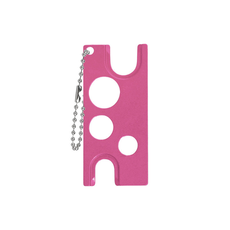 Multi-Functional Essential Oil Bottle Opener Keychain - 10 PIECES