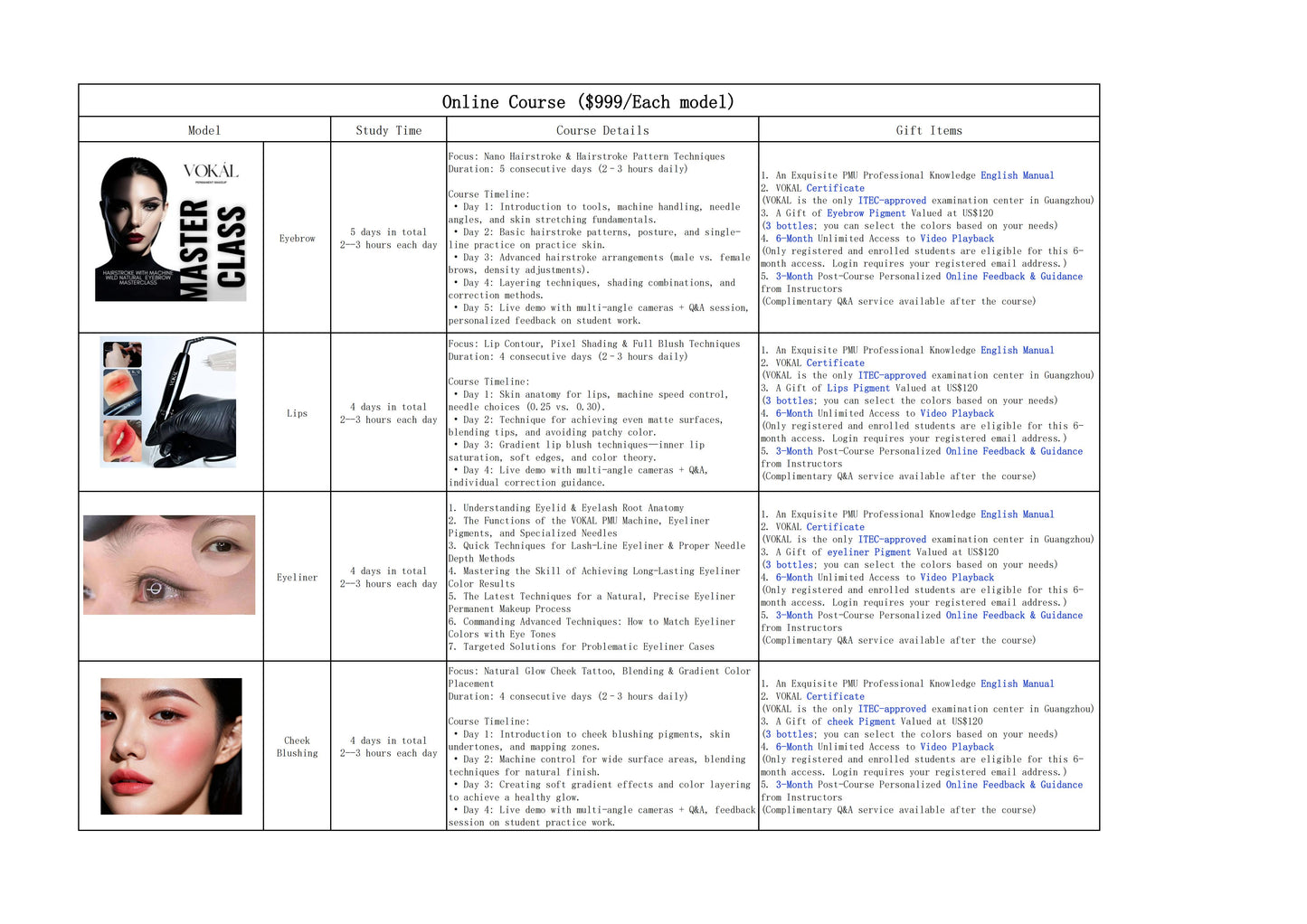 VOKÁL™ International PMU Online Master Course