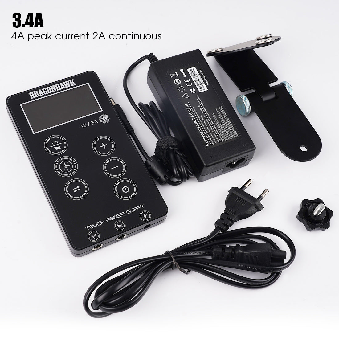 Dragonhawk Touch Tattoo PMU Power Supply 3.42A Dual Mode Set