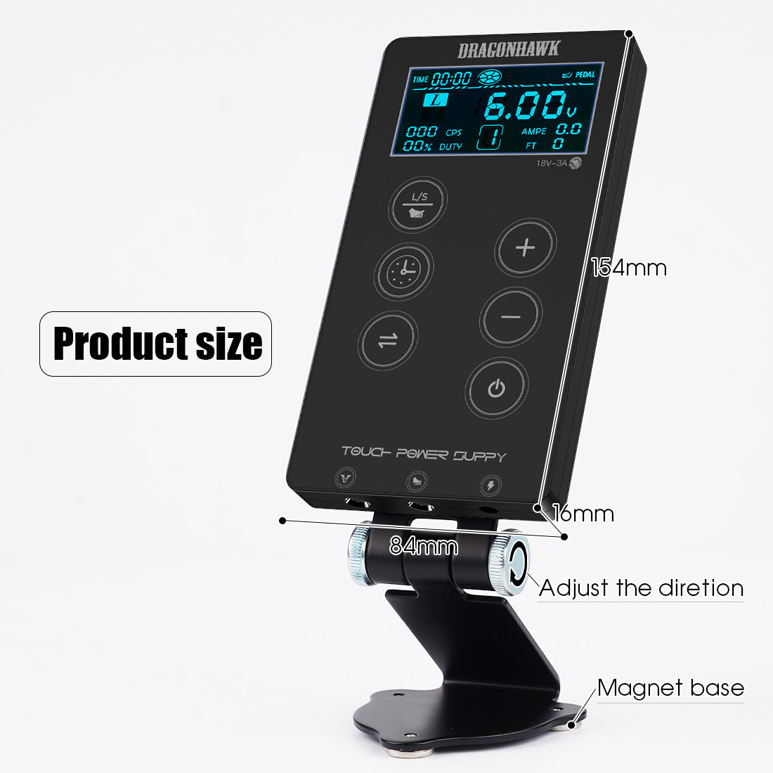 Dragonhawk Touch Tattoo PMU Power Supply 3.42A Dual Mode Set