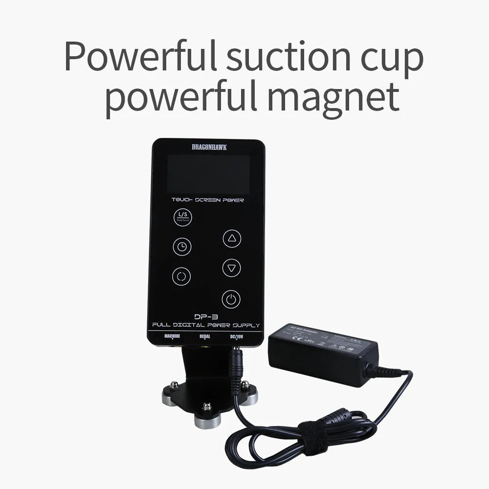 DragonHawk Mast Touch Screen Digital LCD Tattoo Power Supply