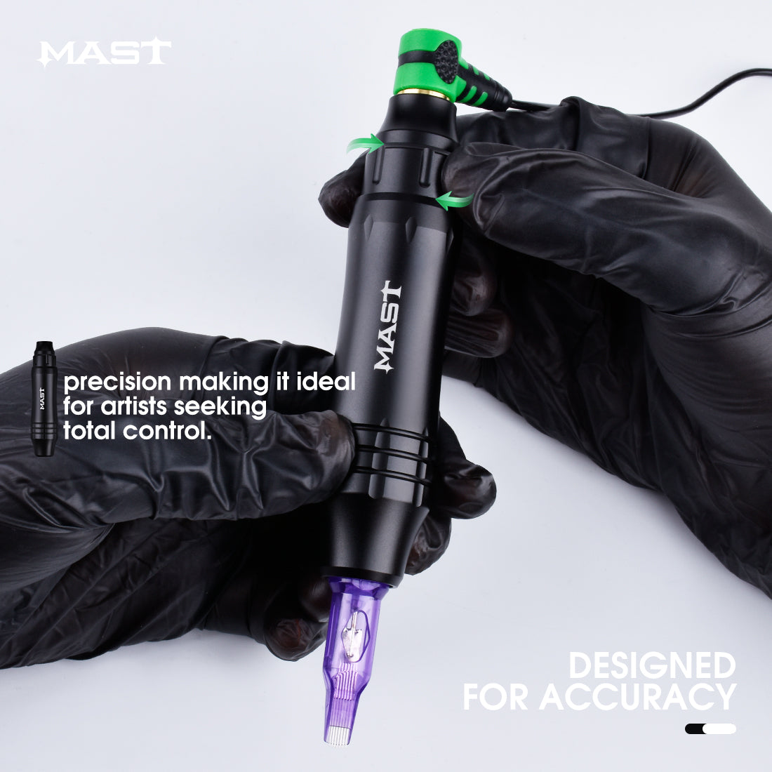 Mast P10 Ultra PMU Tattoo Machine Rotary Pen WQ486