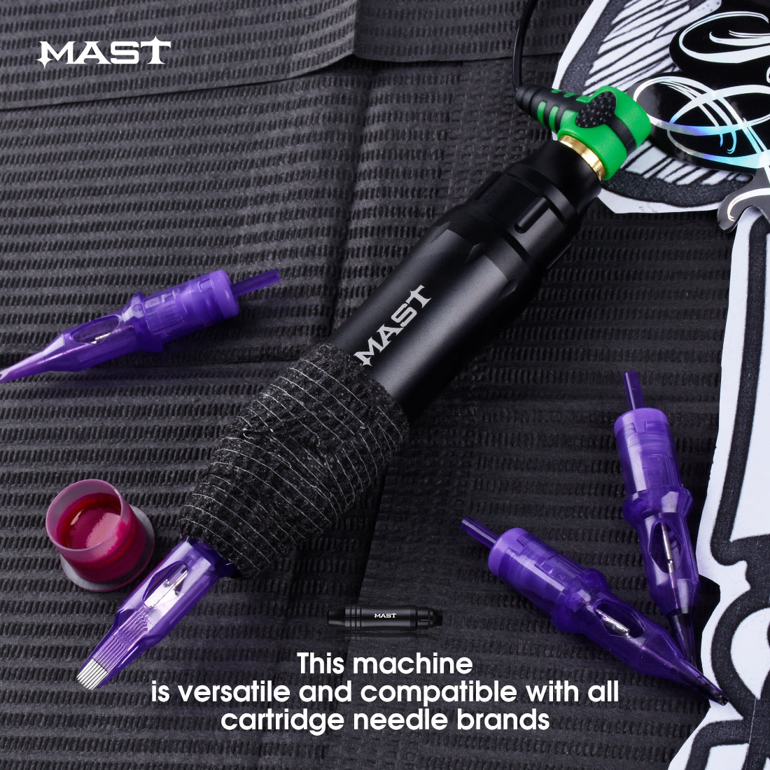 Mast P10 Ultra PMU Tattoo Machine Rotary Pen WQ486