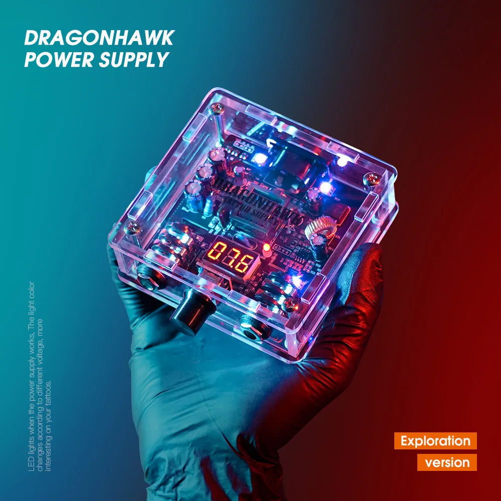 Dragonhawk Tattoo PMU LCD Screen Power Supply