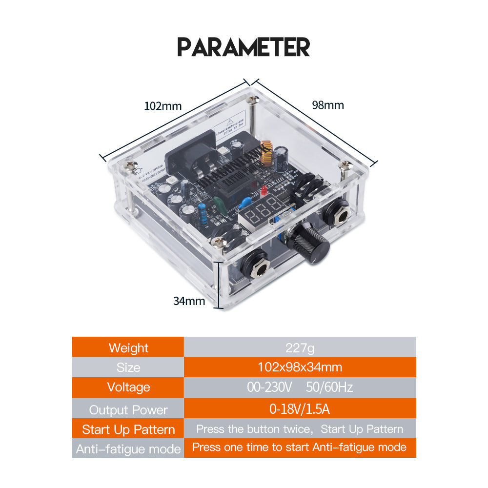 Dragonhawk Tattoo PMU LCD Screen Power Supply