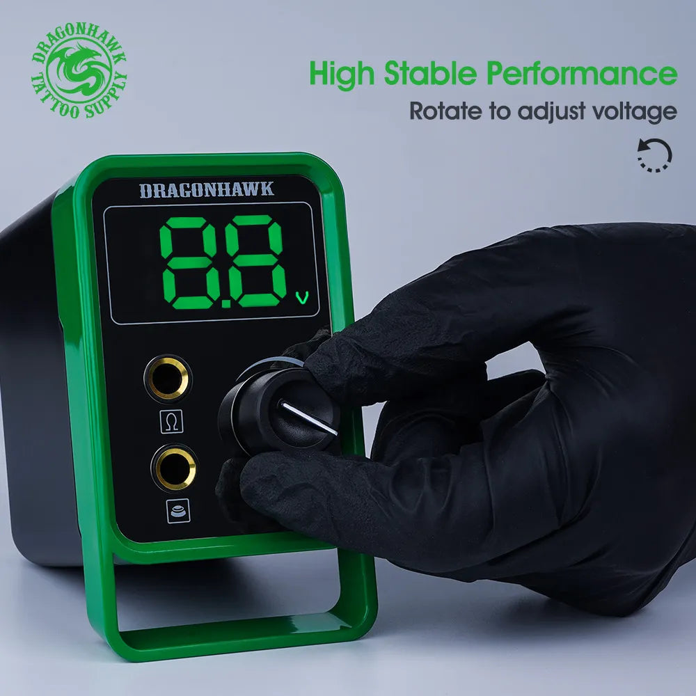 Dragonhawk Dual Mode LCD Screen Tattoo Power Supply
