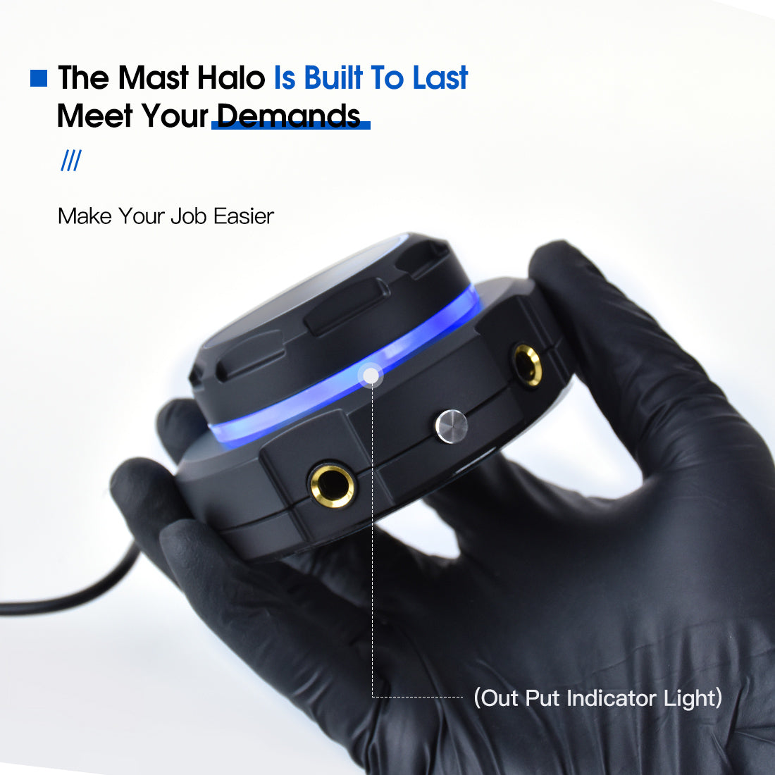 Mast Halo Power Supply Dual Mode Start-Up for PMU Tattoo Machines