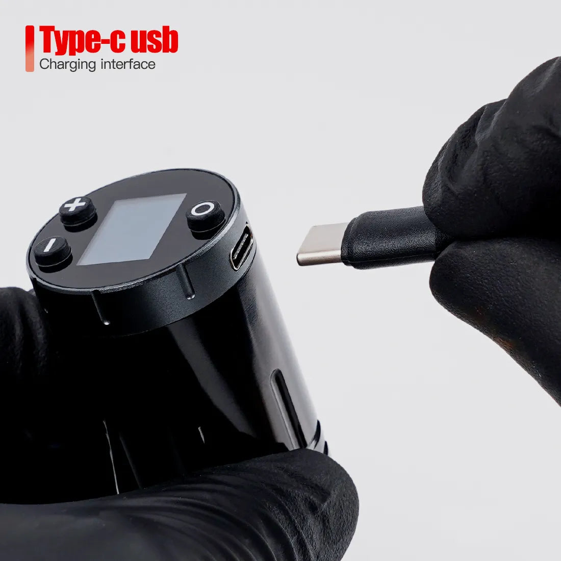 Arena Wireless RCA Connection OLED Display Voltage Screen PMU Tattoo Battery