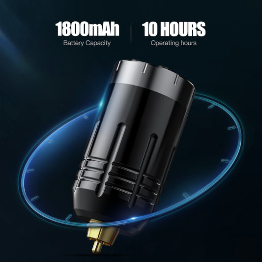 Arena Wireless RCA Connection OLED Display Voltage Screen PMU Tattoo Battery