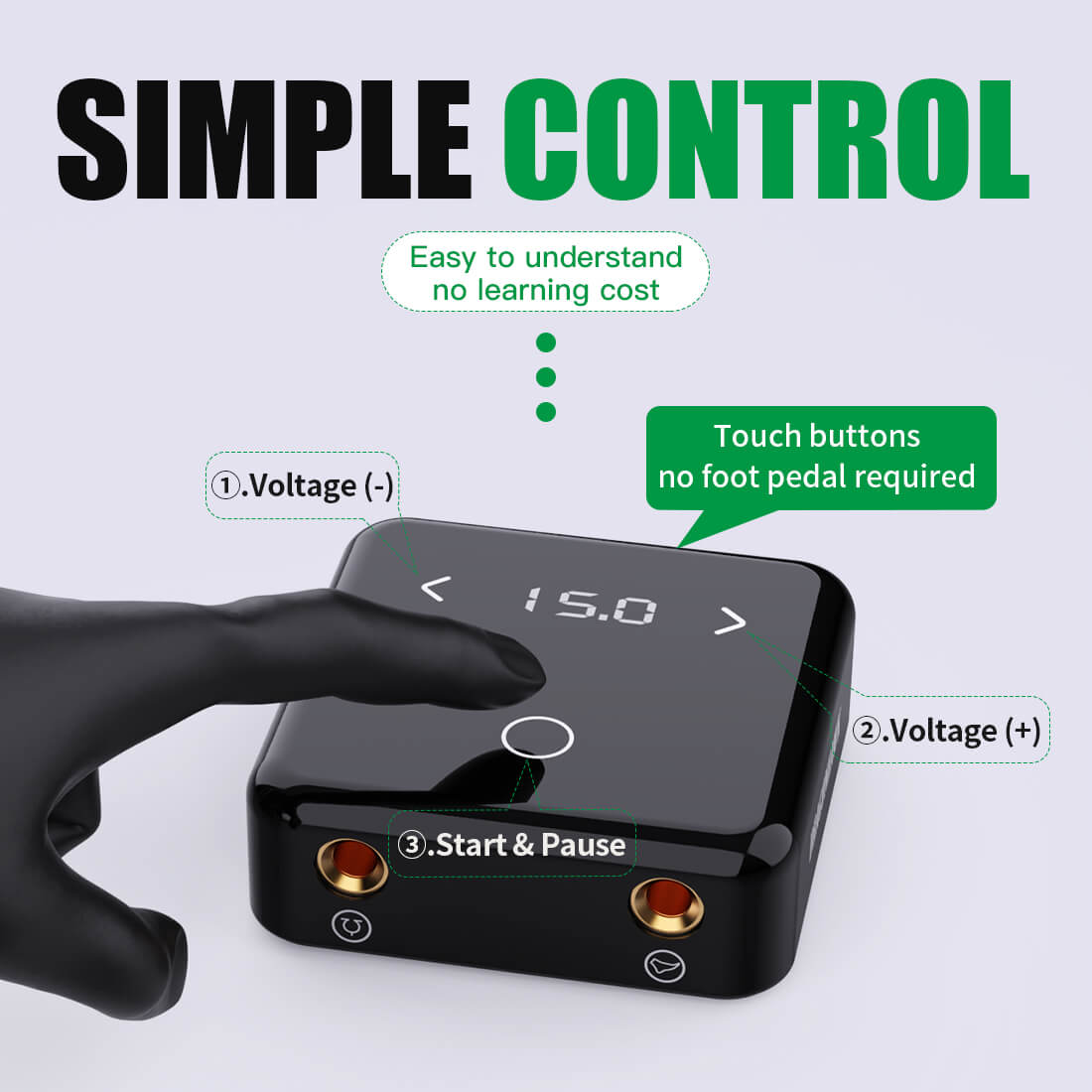 Dragonhawk P160 Dual Mode PMU Tattoo Power Supply