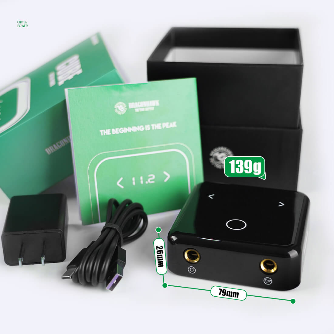 Dragonhawk P160 Dual Mode PMU Tattoo Power Supply