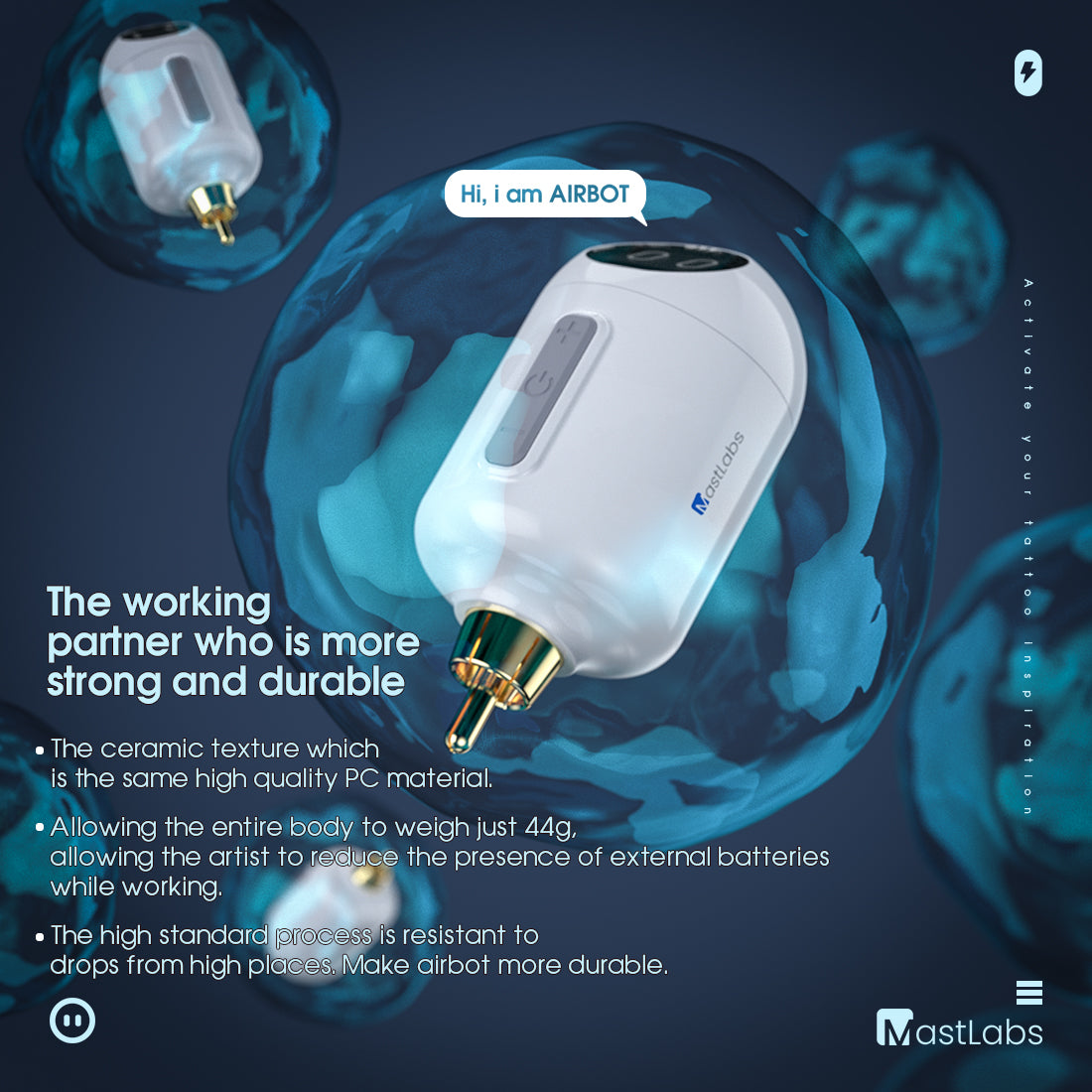 MastLabs Airbot Smart Wireless Battery
