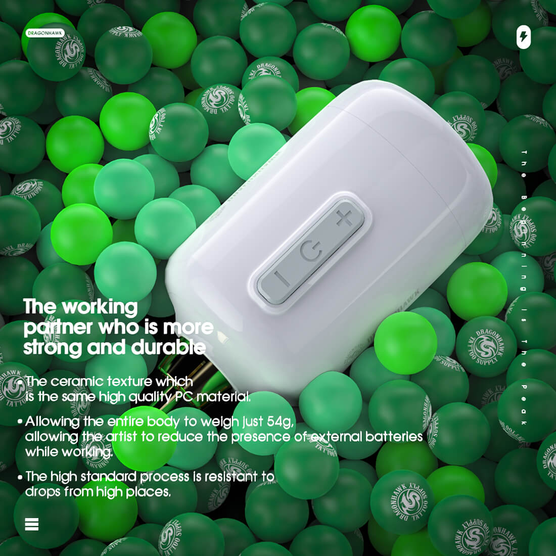 Dragonhawk B3 Wireless-Akku
