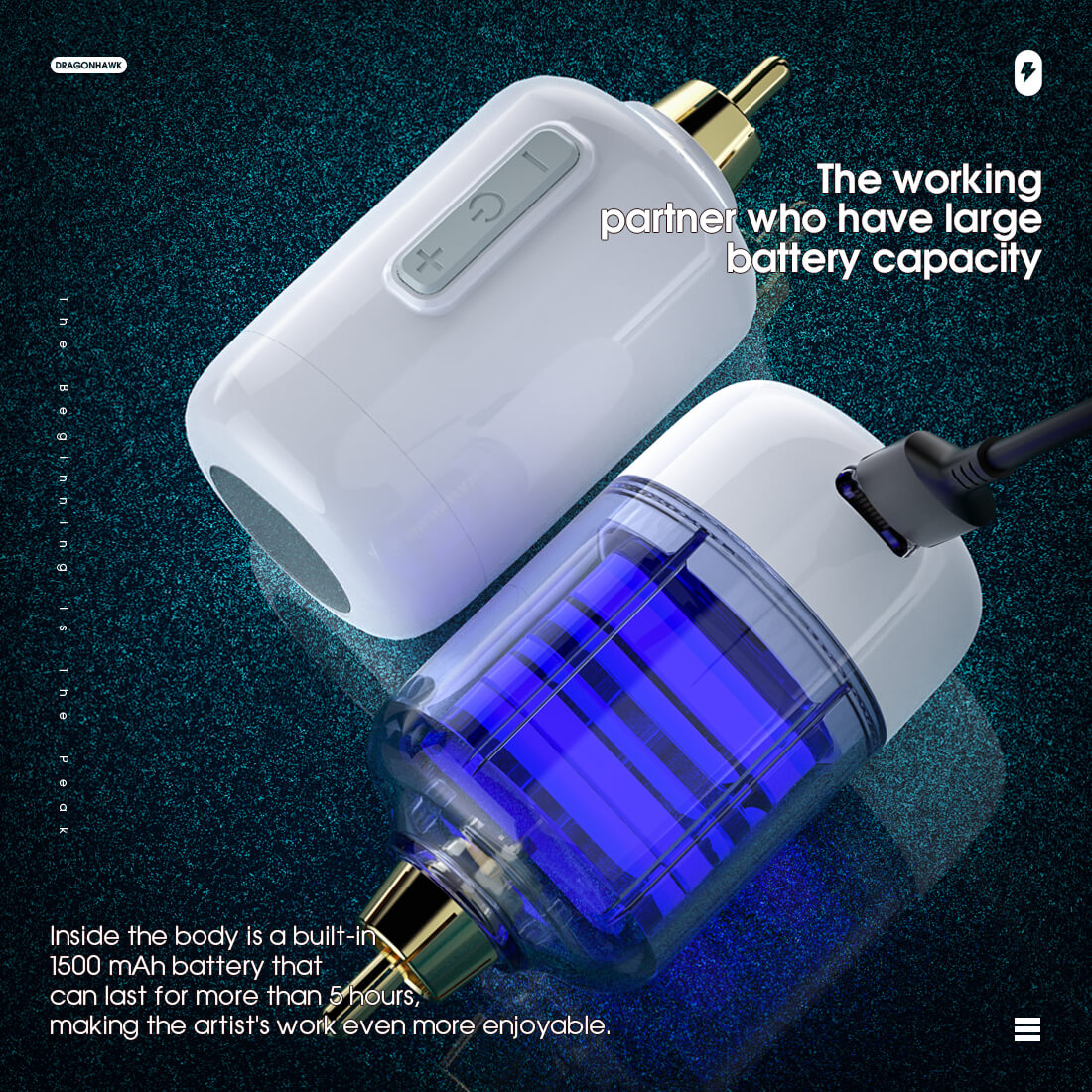 Dragonhawk B3 Wireless-Akku