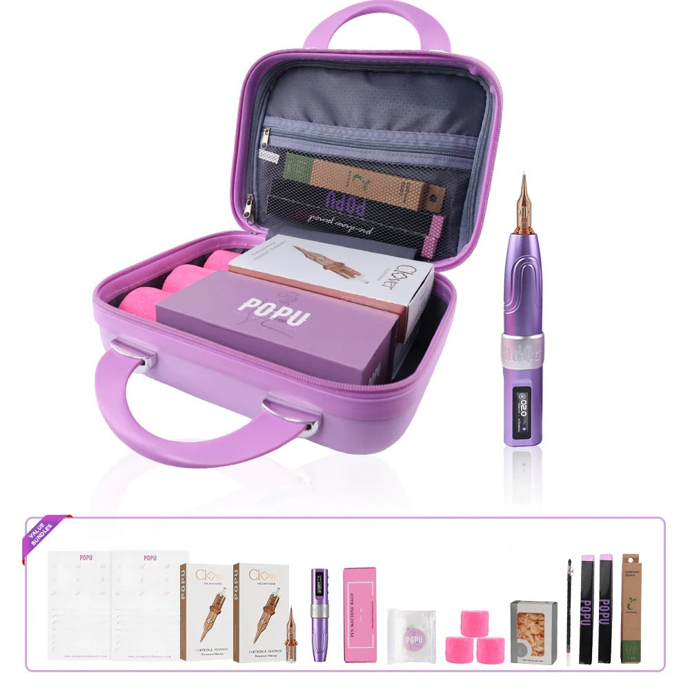 💜 POPU Essential Professional PMU Kit - Free Shipping