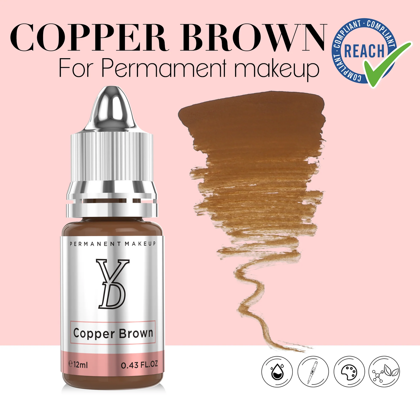 YD Powder Liquid Pigment 12ml Silver Cap – All 28 Colors