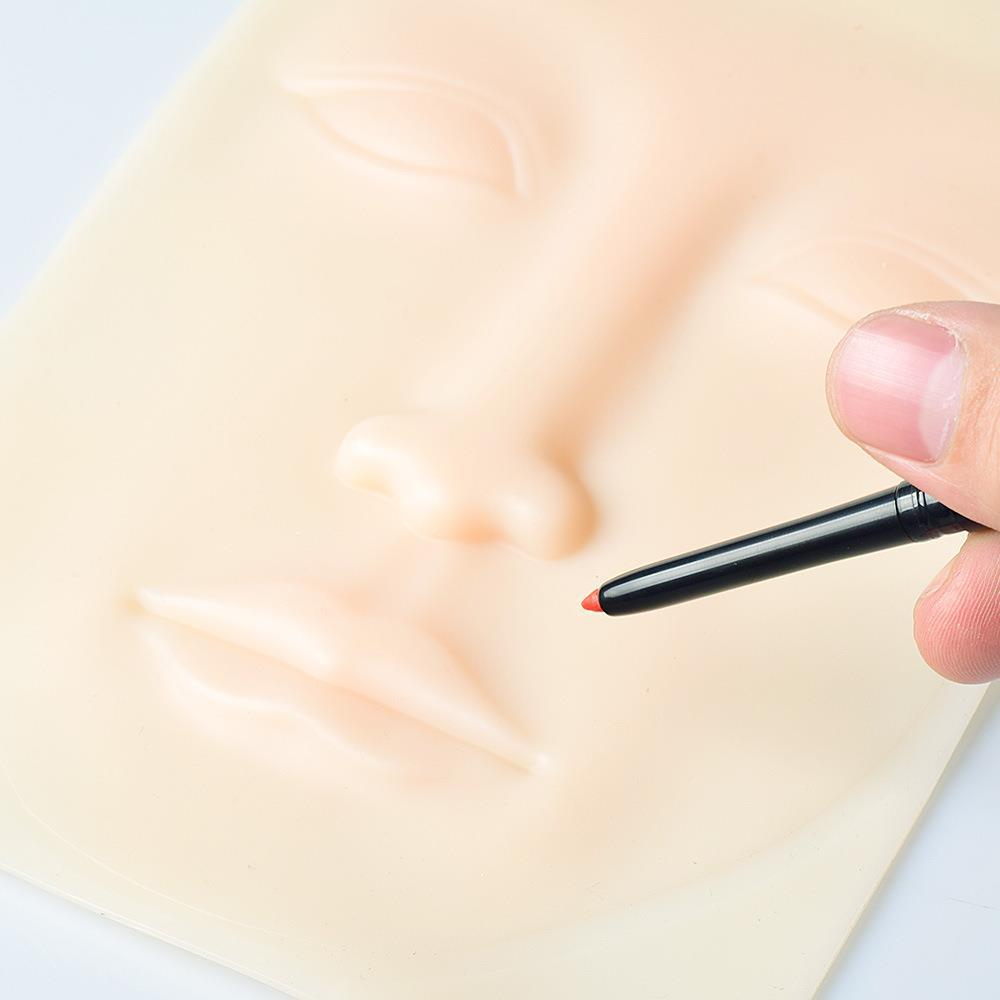 Piel de práctica facial: ideal para entrenamiento de microblading y maquillaje permanente - 10 piezas