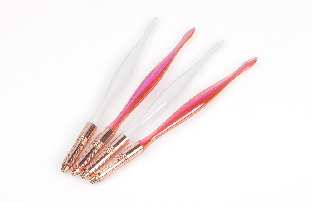 Pearl Gloss Big Belly Microblading Pen – Manual PMU Eyebrow & Lip Tattoo Pen