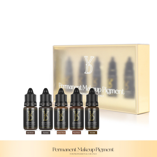 YD Powder Brows Organic Pigment Set – For PMU Machine Use Only - Free Shipping