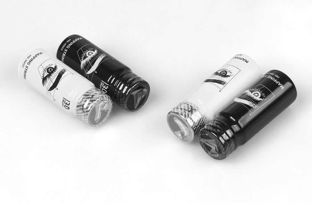 Pre-Inked Eyebrow Mapping String