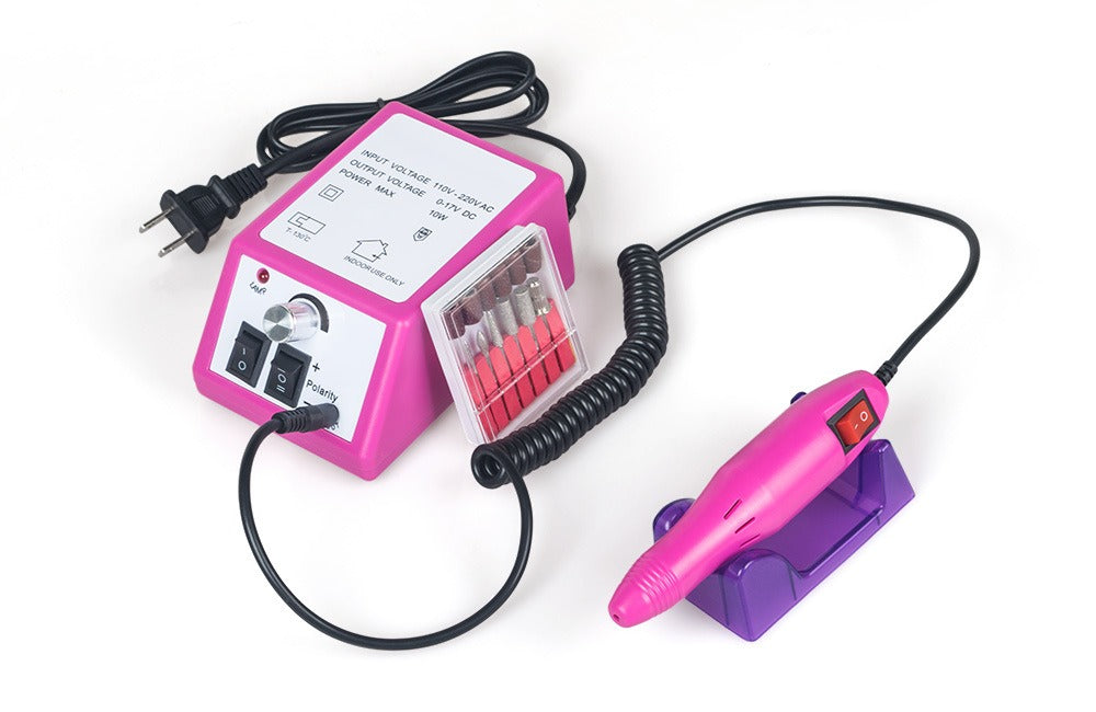 Professional 20,000 RPM Electric Nail Drill Machine Set – Adjustable Speed Manicure & Pedicure Tool