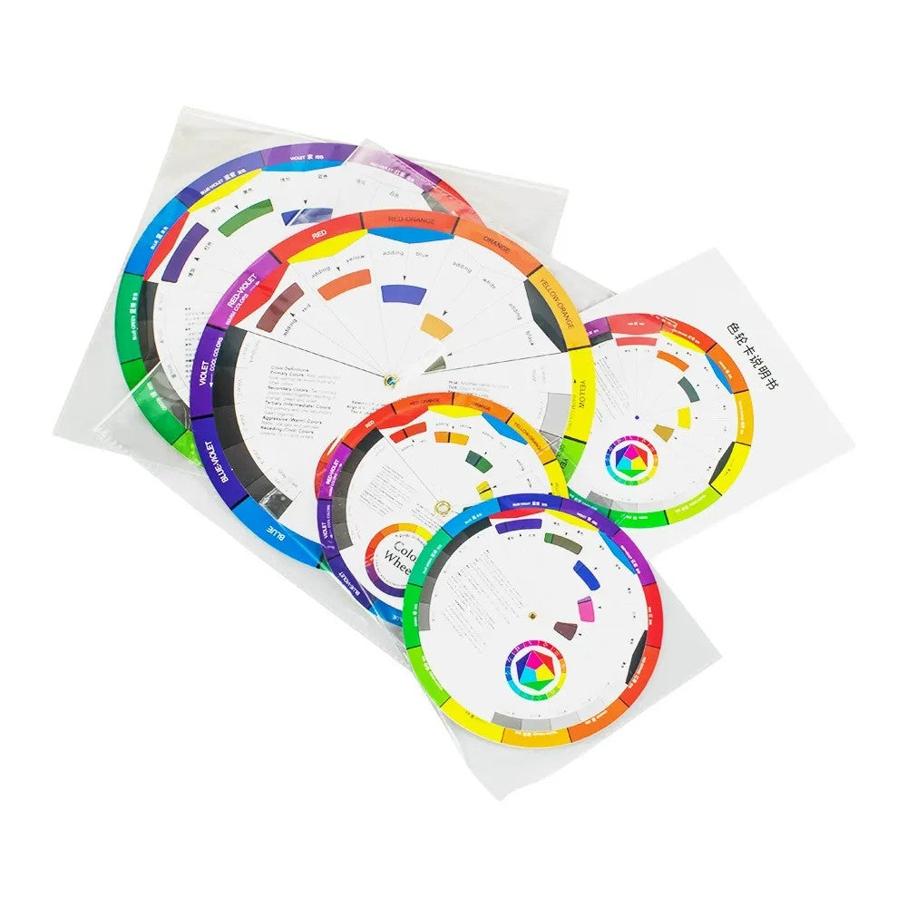 Professional Color Wheel Card – Essential Color Mixing & Matching Guide for PMU and Tattoo Artists