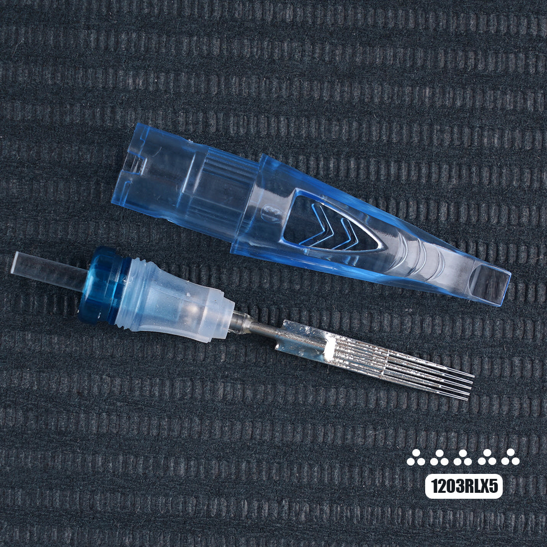WJX Professional Tattoo Cartridges Needles 0.35mm (RLX) Round Liner - Box of 20