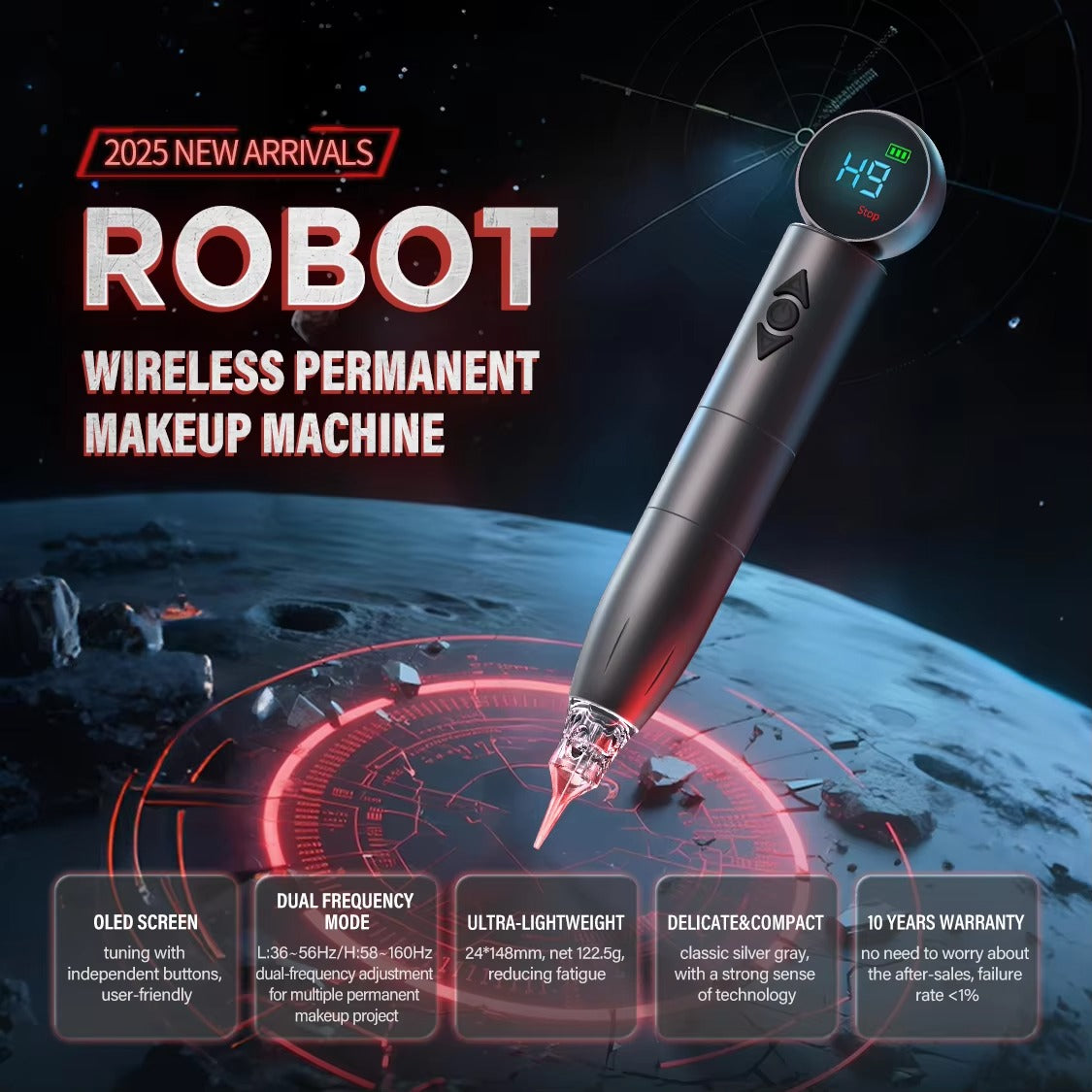 FAMISOO ROBOT Dual-Frequency Wireless PMU Machine (2025 Model)
