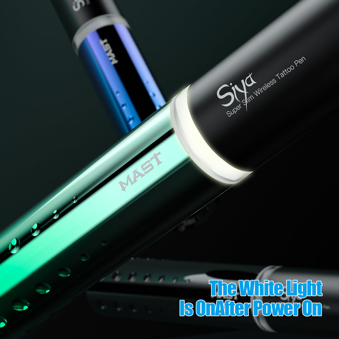 Mast Tour Siya Wireless PMU Tattoo Machine Pen - Free Shipping
