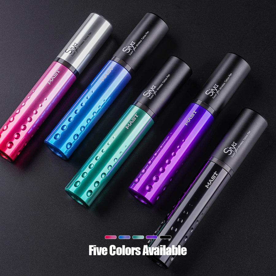 Mast Tour Siya Wireless PMU Tattoo Machine Pen - Free Shipping