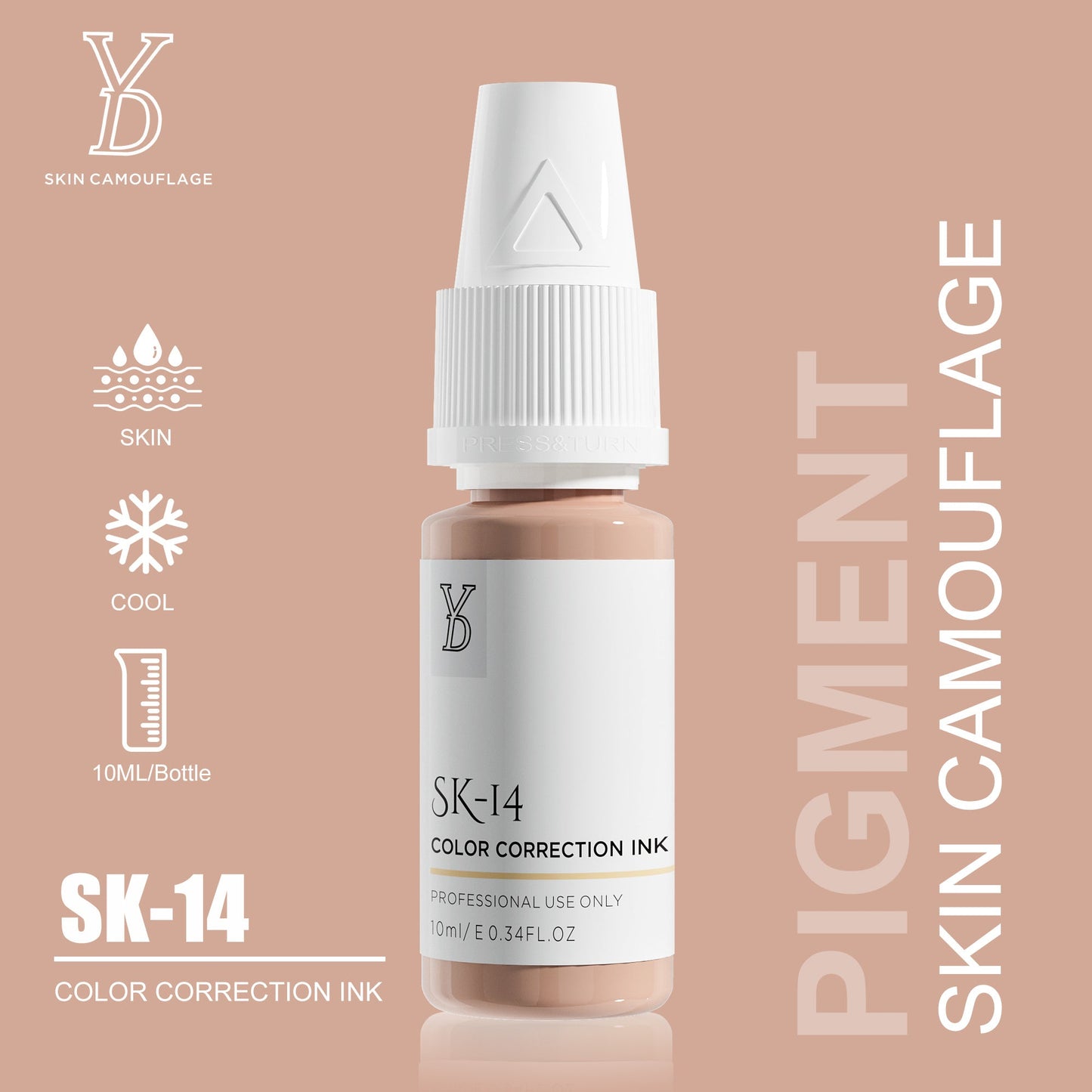 YD Skin Pigments 20 Colors