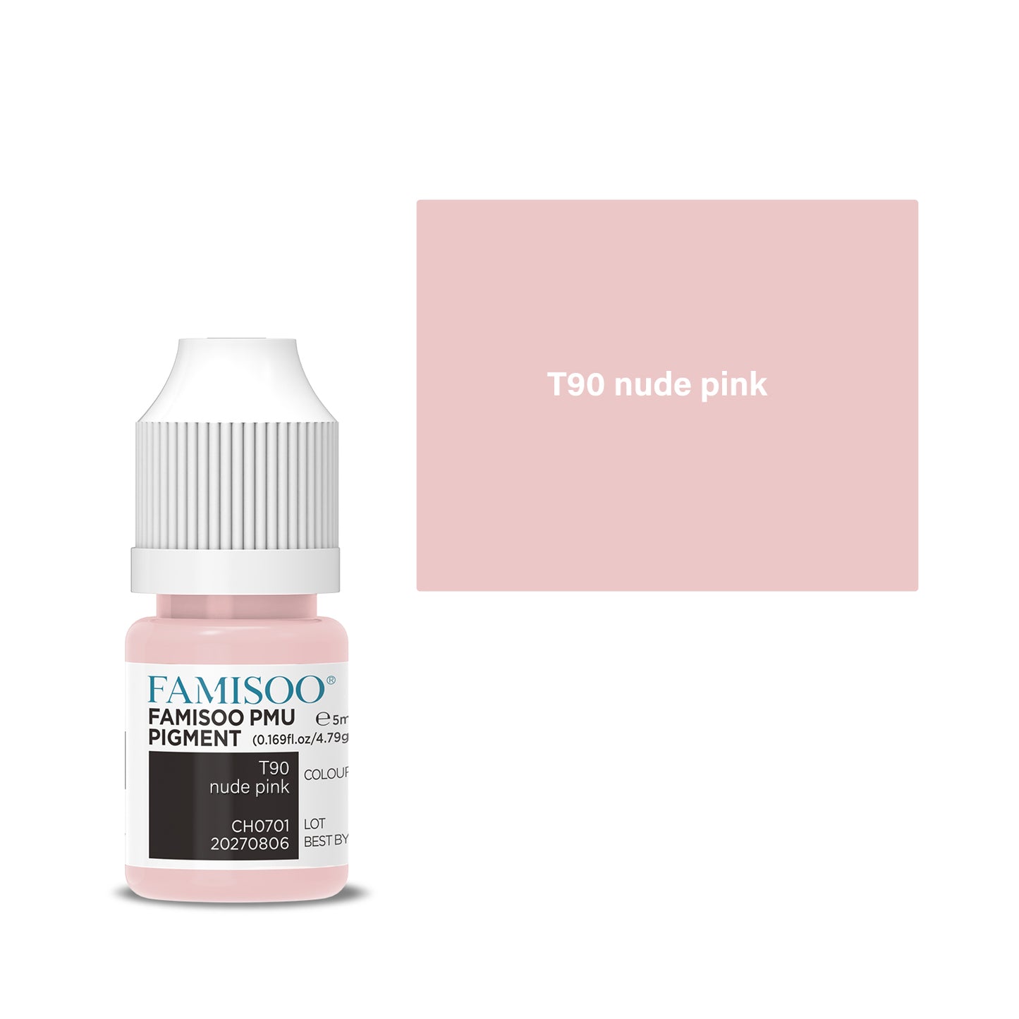 FAMISOO PMU Lip Pigments – 40 Professional Lip Colors for Permanent Makeup