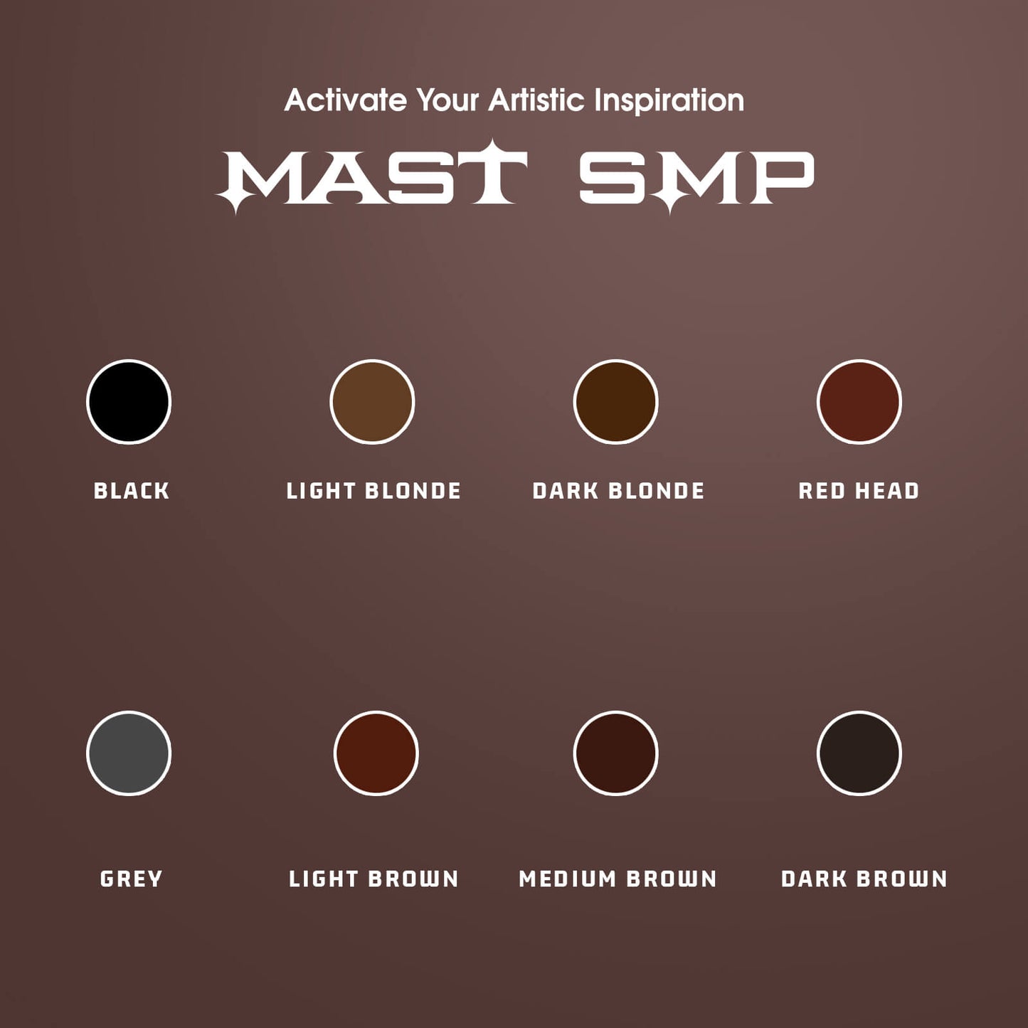 MAST SMP Ink for Scalp Micropigmentation – 0.5 OZ