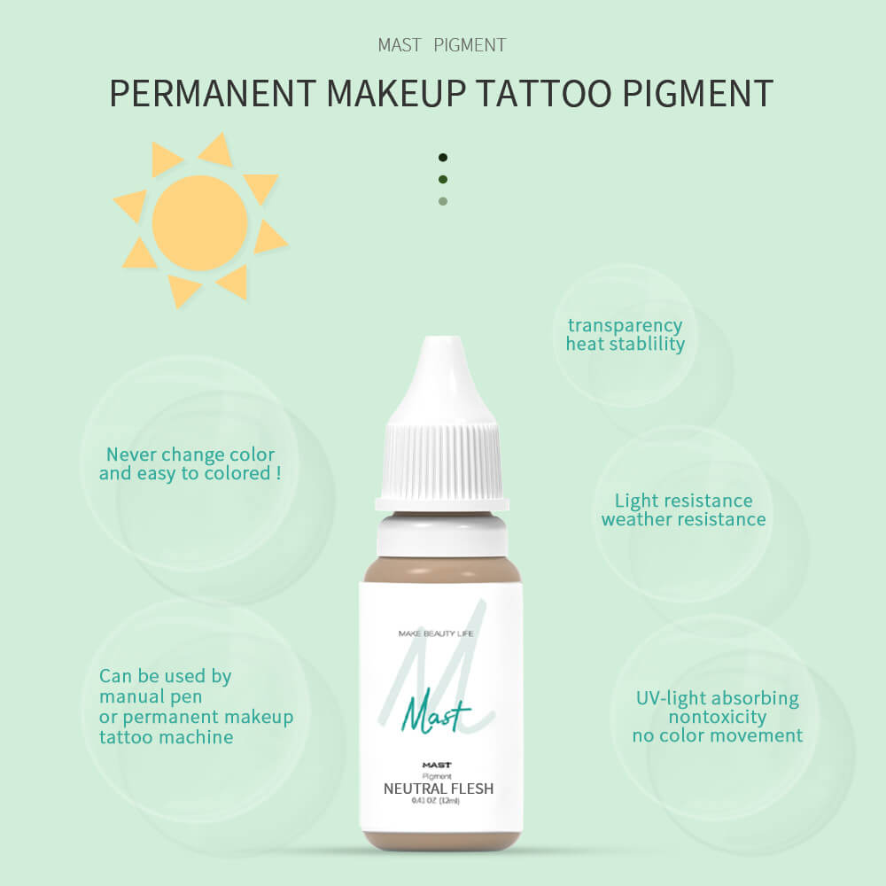 Mast PMU & Microblading Augenbrauen-Eyeliner-Lippenpigment – 0,41 OZ