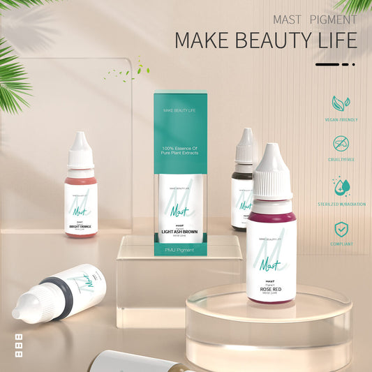 Mast PMU & Microblading Eyebrow Eyeliner Lip Pigment – 0.41 OZ