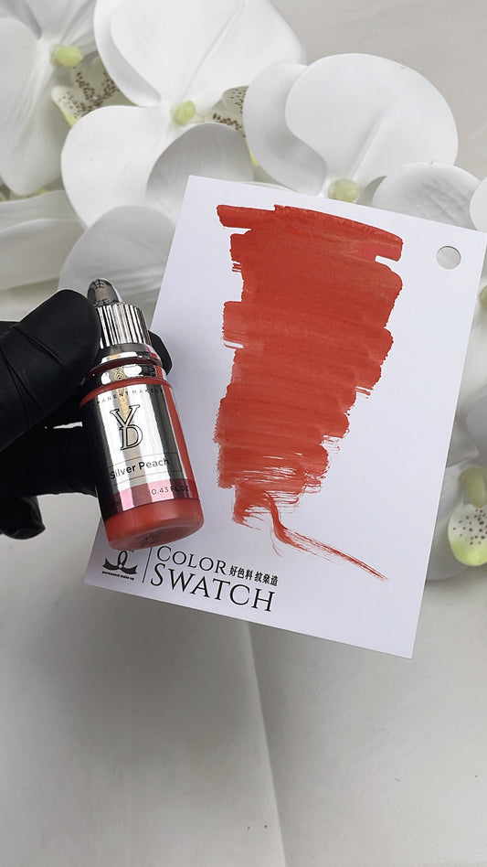 Silver Peach – Powder Hybrid Liquid PMU Pigment