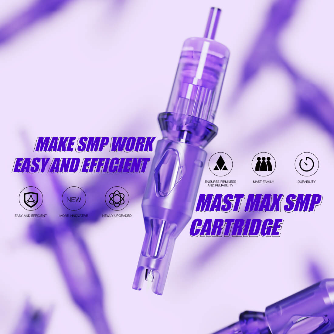 Mast SMP MAX PMU Tattoo Cartridges Needles – Box of 20