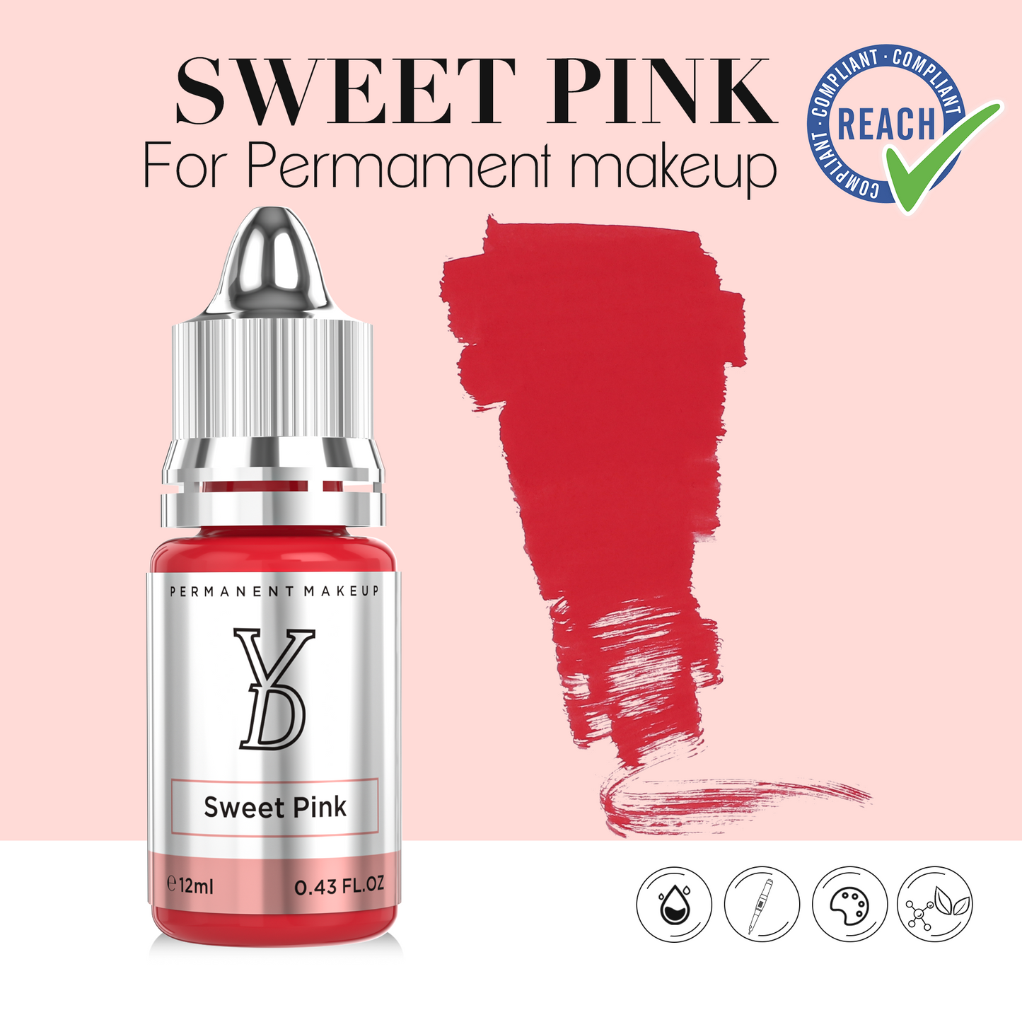 YD Powder Liquid Pigment 12ml Silver Cap – All 28 Colors