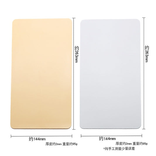 Silicone Practice Skin – Blank PMU Training Pad – 2mm Thickness